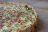 Pea and Leek Tart