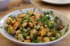 Roast Parsnip and Chickpea Salad